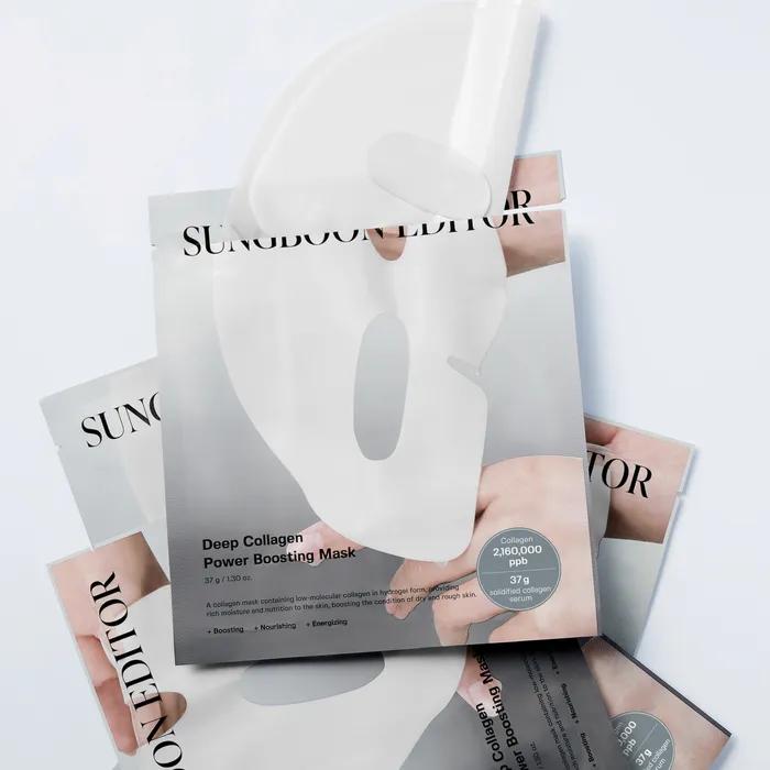[8 sheets] Deep Collagen Power Boosting Mask (2 BOX)