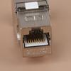 Jack Keystone Cat6A Cat7 Tipo Sin Herramientas Rj45 Stp Cat7 Módulo de Aleación de Zinc Adaptador Acoplador Para 22 A 26 Awg