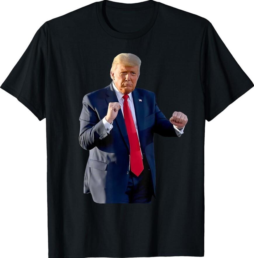 Funny Trump Dance Celebrate Victory MAGA President Unisex T-Shirt S разноцветный
