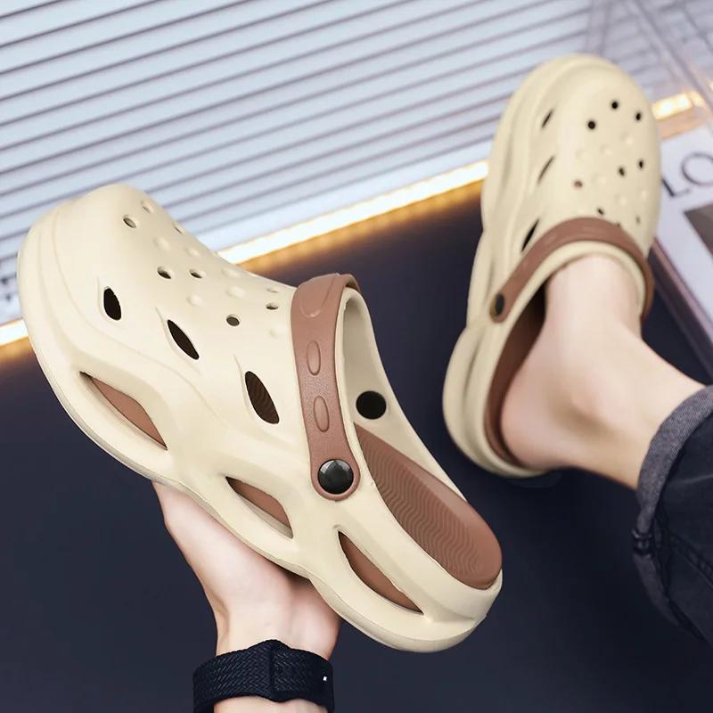 Flat Sandals Reef Sandal Men  Adults Men's Shoes Man Free Shippping Items Low Prices for You Black Summer Slippers Shoe