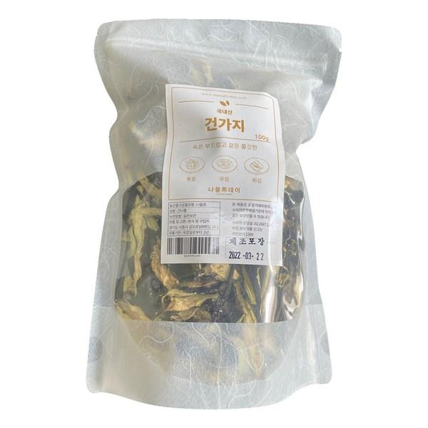 Намуль Сегодня сушеный баклажан, 100 г, 1 шт., корейские орехи