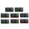 Digital Alarm Clock LED Alarm Clock 5 Adjustable Brightness Large Screen Display Portable Electric Clocks for Bedroom Adults