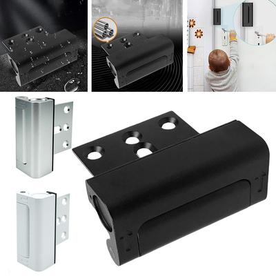 Reinforcement Safety Latch Withstand 800 Lbs Reinforcement Door Lock Aluminum Alloy Security Door Latch for Inward Swinging Door