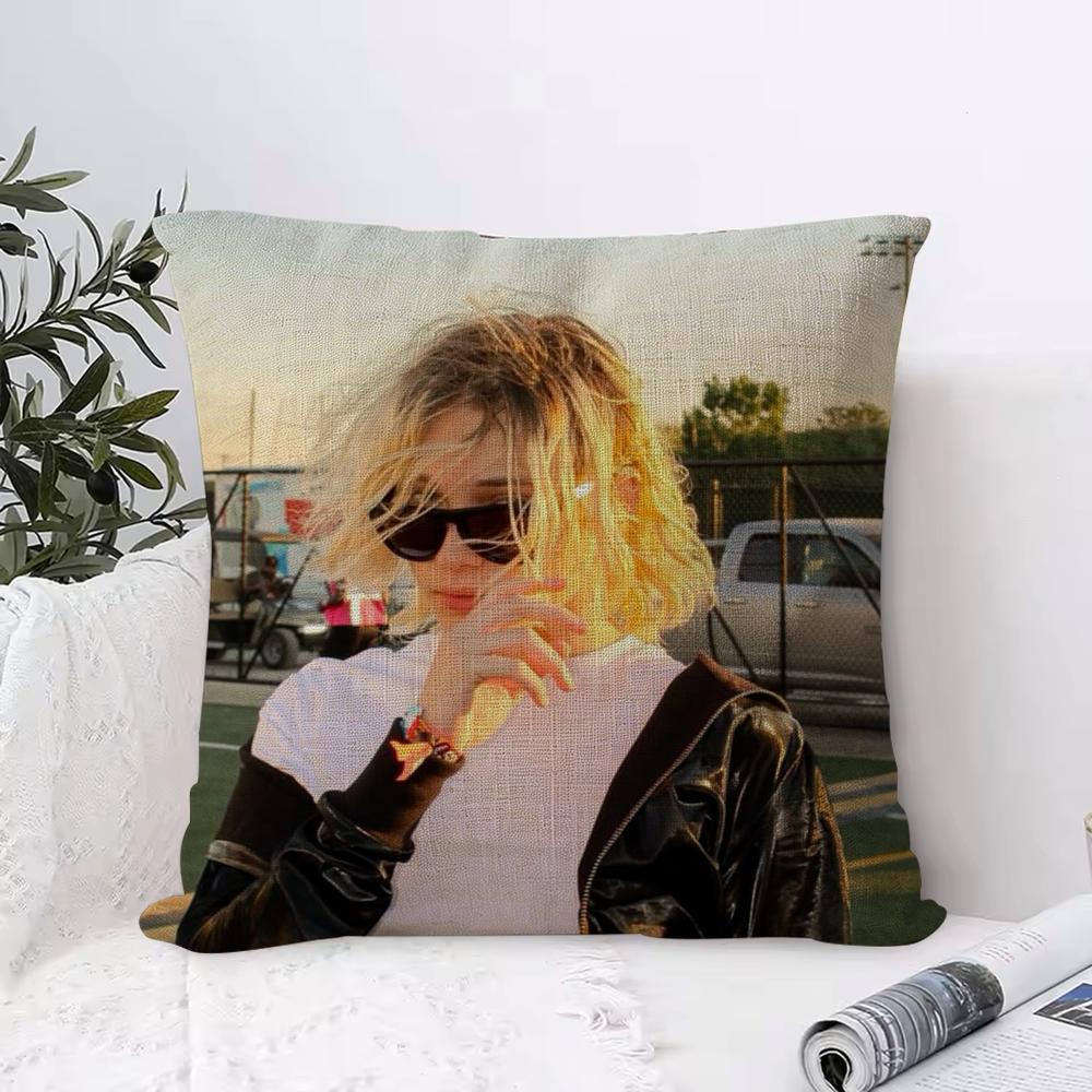Rapper NNettspend Cushion Cover Eco Linen Pillow Case DoubleSided Print Breathable Durable Hidden Zipper Home Decor Gift