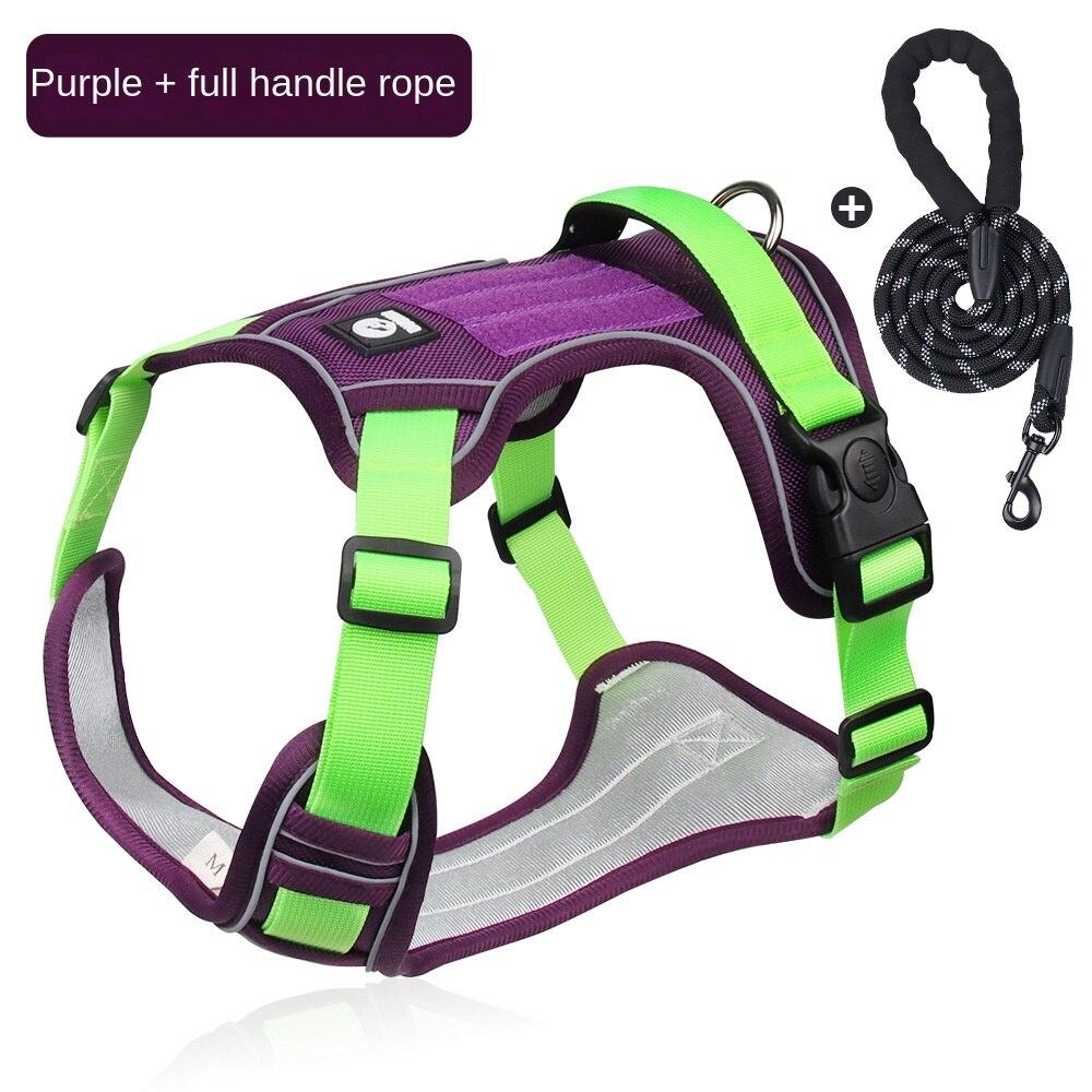 Pet Supplies Pet Dog Chain Big Dog Explosion-proof Perforated Chest Strap Pet Chest Back 2023 New