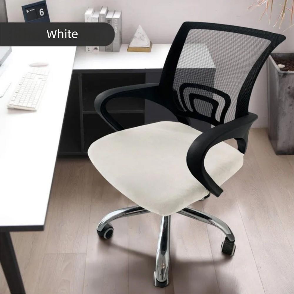 Washable Office Chair Cover Elastic Dust Cover Universal Rotating Chair Seat Cover Home Office