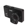 Car Recorder Triple Lens Rotatable 2K HD Night Vision 3.9 Inch IPS Display with Reversing Camera
