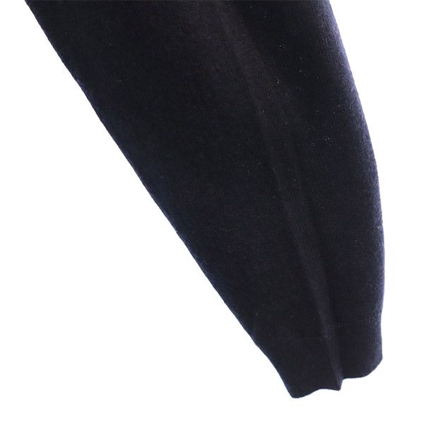 Pretty Green Wool Blend One Point Embroidery Long Sleeve V Neck Sweater Men's Used