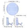 Resin Baseball Frame Mold Kit Resin Decorative Craft Molds Desktop Ornament Mold Jewelry Pendant Mold for Home Decor