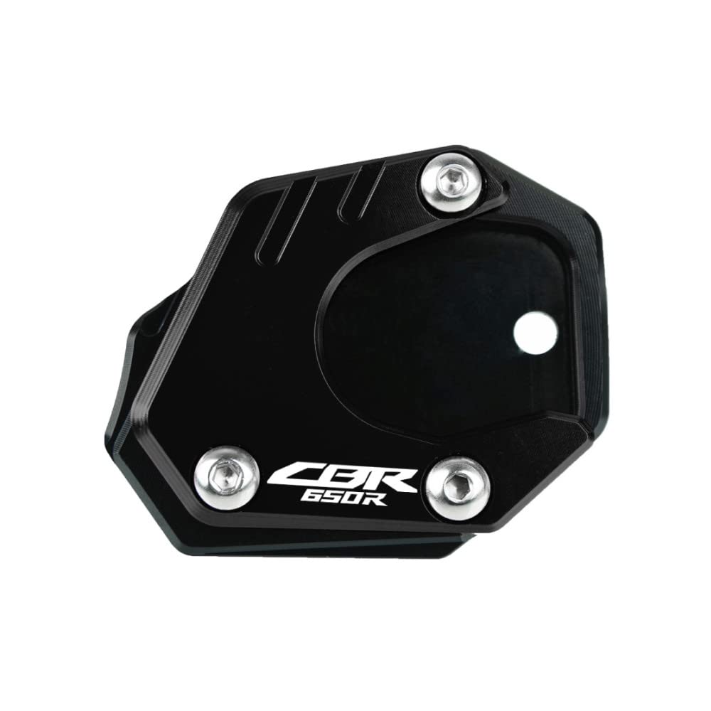 Side Stand Kickstand Plate Pad End Red for CBR650R 2019-2021
