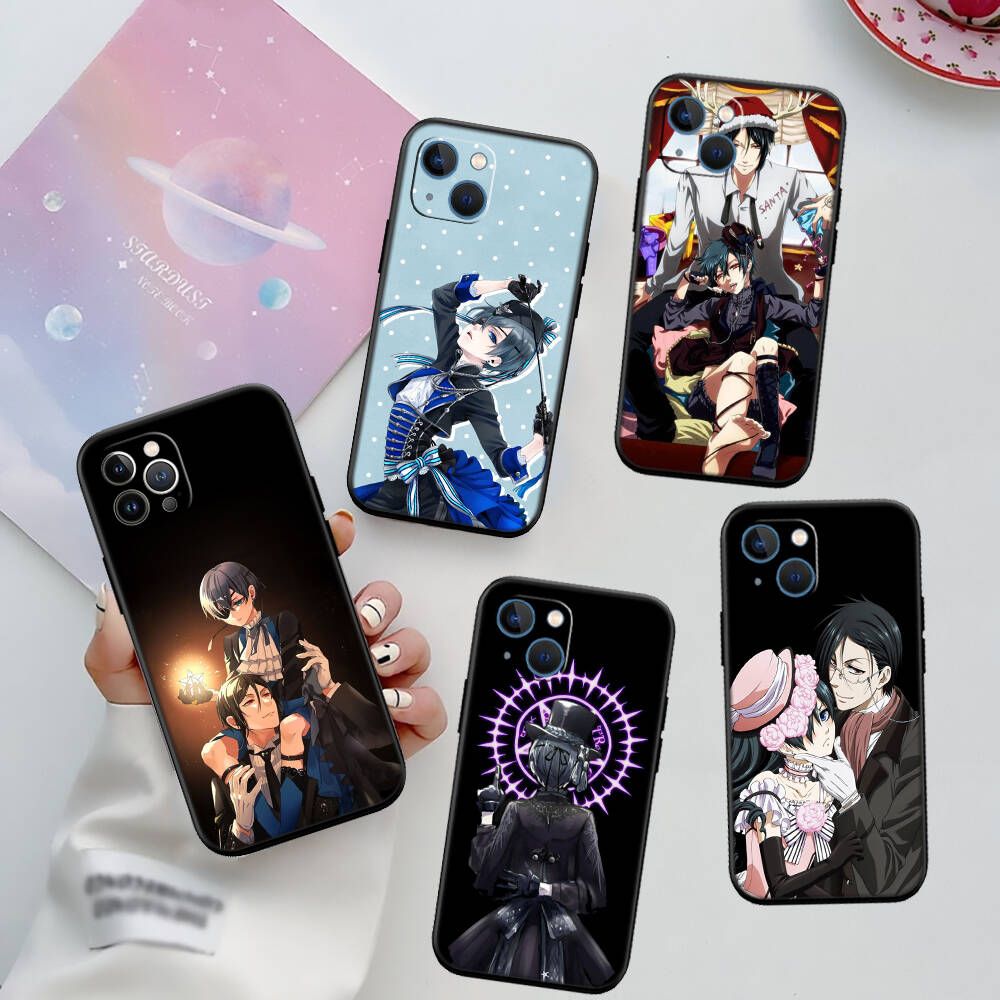 Black Butler New Phone Case for Redmi Note 8 9 10 11 11S 10C 10X 10A 10T 9A 9C 9T 9S 8T Pro Max Plus Prime