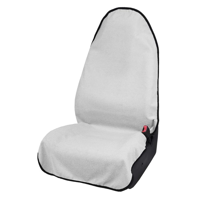 

Чехол для сиденья грузовика автомобиля, полотенце, подушка для защиты от пота после тренировки, занятий спортом, походов, плавания, нескользящий, быстросохнущий белый