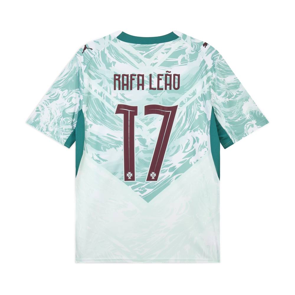 Puma Portugal National Team Away Fan Version Leo 17 Moisture-Wicking Short Sleeve Football Shirt Men Tops 788146-79