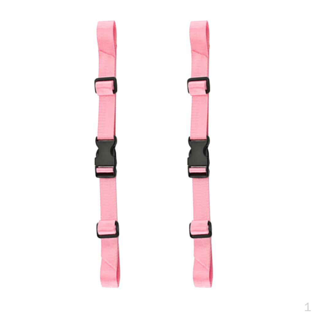 Регулируемая ременная стропа на молнии Waist Strap Pink