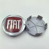 4 szt. 60 mm Kołpak Środkowy Piasty Koła Logo Emblemat Samochodowy Pyłoszczelne Pokrowce Odznak Stylingowe Akcesoria do Fiat 500 Modyfikacja Felgi Samochodowej