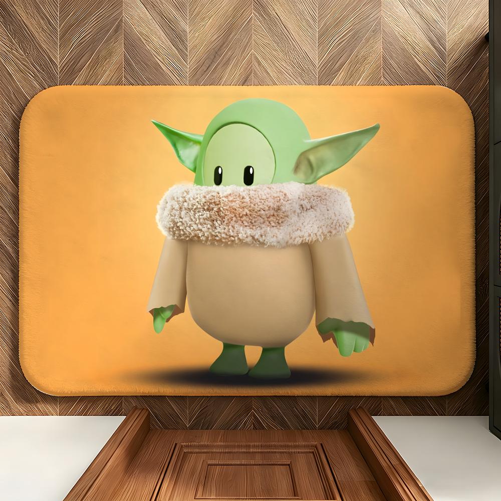 Game F-Fall G-Guys Floor Mat Soft Flannel Floor Mat Suitable for Entryways, Living Rooms, Bedrooms, and Bathrooms