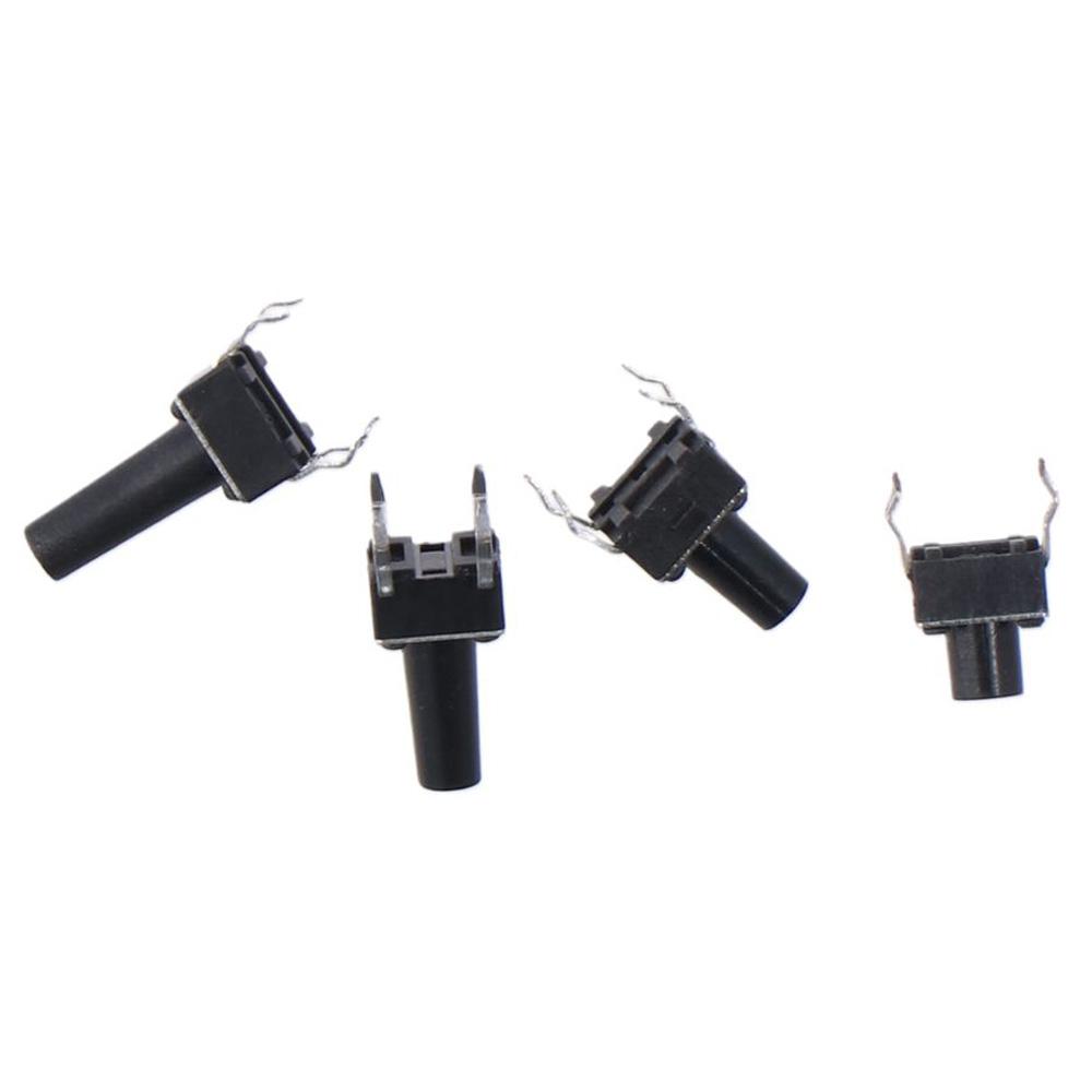 200Pcs 6x6 mm Tactile Push Button 4 pin Pushbutton Switches  Electronic Circuit Board