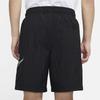 Nike Logo Embroidered Drawstring Mid-Waist Letter Print Sports Shorts Men Bottoms Black DB3811-010