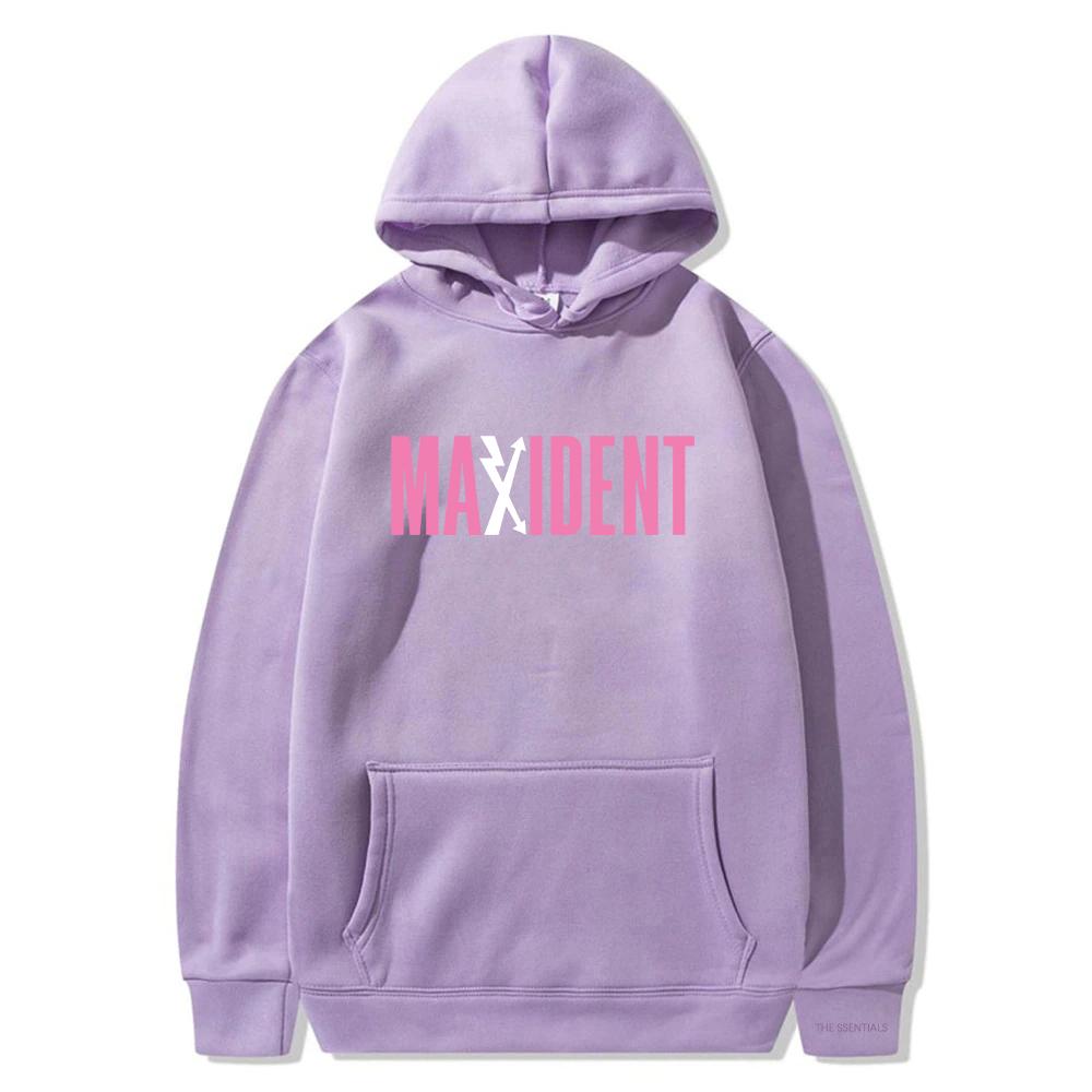 Stray Kids MAXIDENT Hoodie Unisex Harajuku Graphic Letter Hoodies Unisex Autumn Winter Korea Streetwear Aesthetic Hooded Sweatshirt