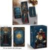 Tarot Card Deck With Blue Dream Theme For Entertainment And Skill Building