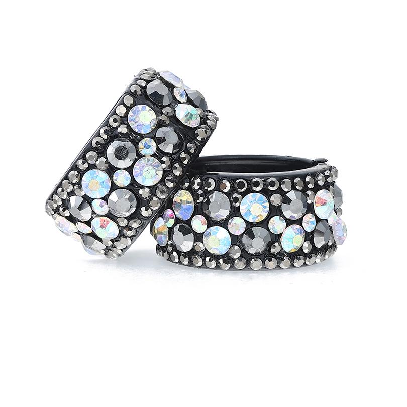 

Molans 1 шт. Блестящие хрустальные стразы Заколки для волос Аксессуары для волос для женщин Красочные зажимы-крабы Заколки Зажимы для волос Хвост