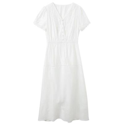 SanCai Summer French Style V-Neck Two-Piece Dress Set