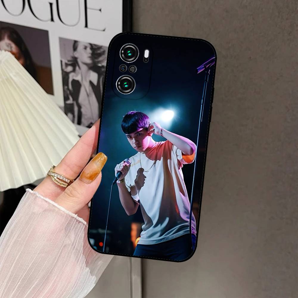 Singer H-MiloS J Phone Case Black Phone Case For Xiaomi 11 12 Redmi Note 11 5G 8T 9A 9 10T Note8Pro Note9 12S Ultra