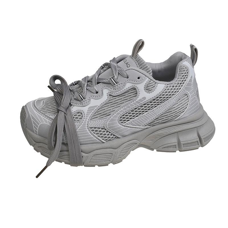 2024 neues Laufstegmodell, schmutzige Papa-Schuhe für Damen, trendige Retro-Sneakers mit dicken Sohlen für die Straße für Damen.