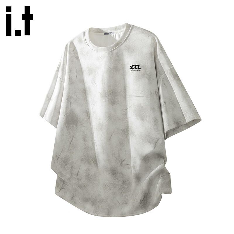 :CHOCOOLATE Tie-Dye Gradient Loose Fit T-Shirt 3XL