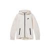 New Nike Logo Print Zip Fastening Hoodie FB8339-110