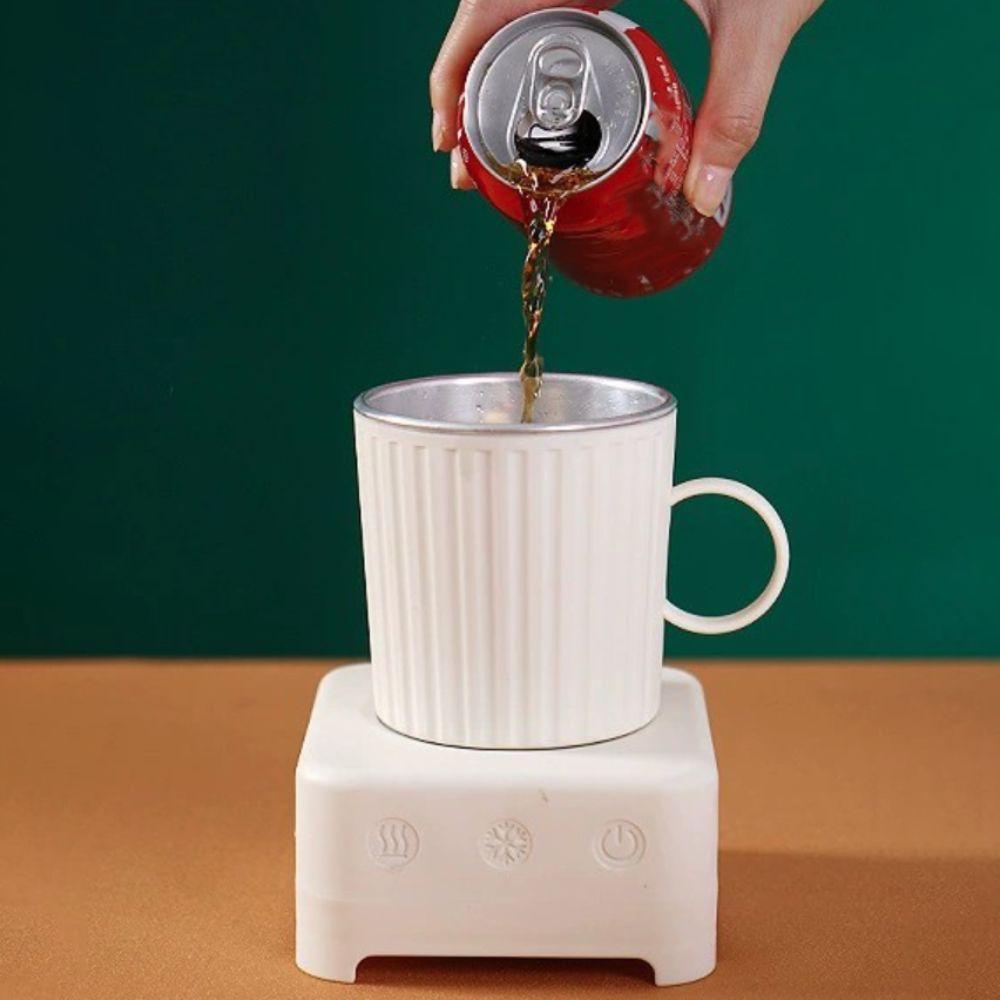 400ML Cold Drink Iced Cup Heating and Cooling Dual-purpose Frozen Water Cup Quick-cooling Cup  Gift