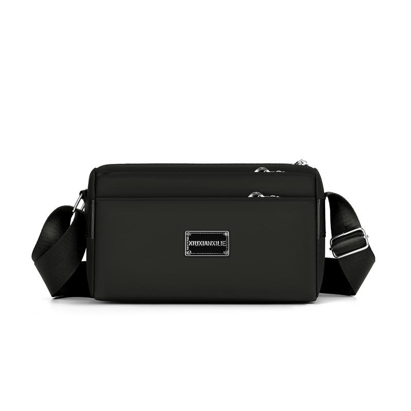 Multi-pocket Shoulder Bag, Simple Multi-layer Mobile Phone Bag, Lightweight Crossbody Bag, Handbag