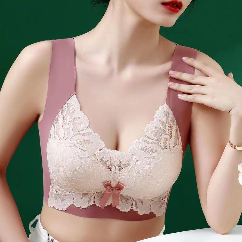 Sexy Spitzen-BH, nahtlos, Übergröße, 5XL, Damen-BH, Damen, stahlfreie Unterwäsche, Show-Fit-BH, Tops, Damen-BH