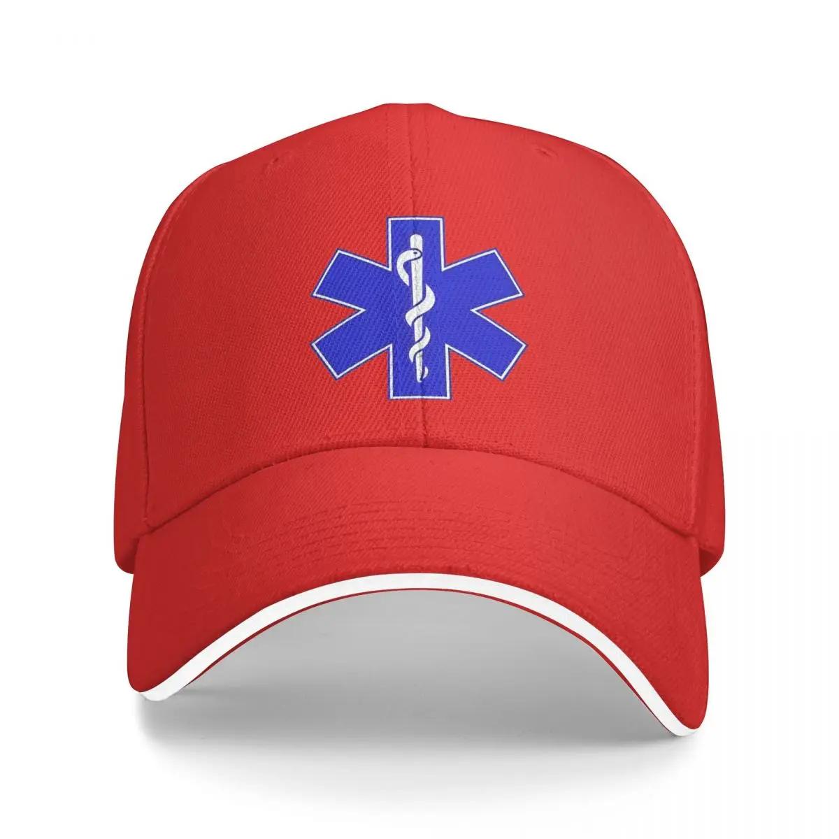 

Печать Звезда Жизни для EMT Парамедика Экстренной Медицины Бейсболка Для Активного Отдыха Солнцезащитные Кепки Женщины Мужчины y2k Крутые Бейсболки as picture