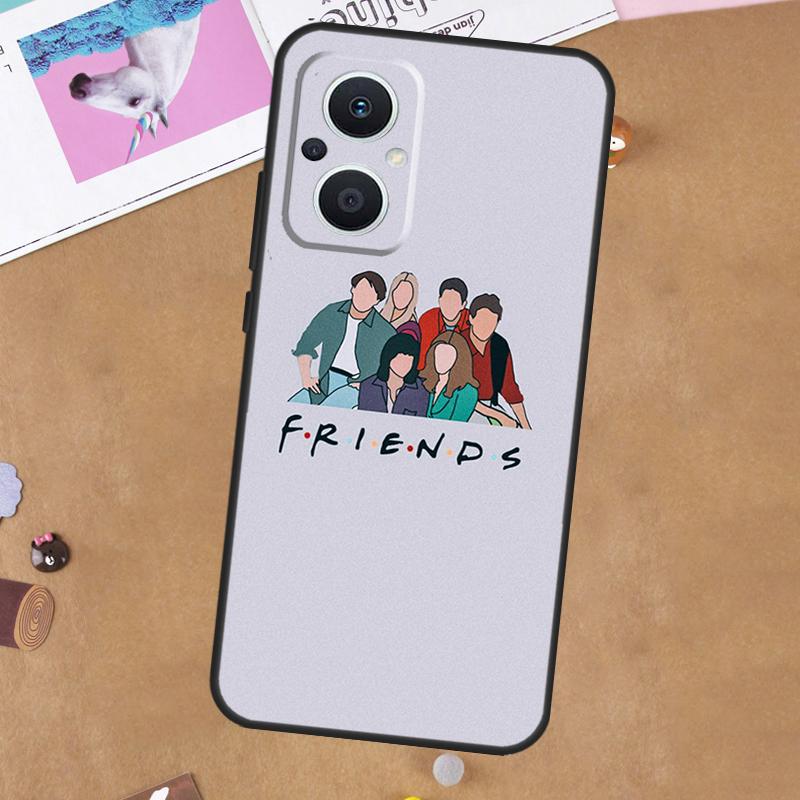 Friends Series Phone Case For OPPO Reno 8T 2 3 4 5 Z 6 7 8 Lite OPPO Find X5 Lite X6 Pro X2 X3 Neo Cover
