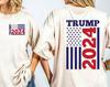 Trump 2024 Comfort Colors T-Shirt, Patriotic Graphic Tee