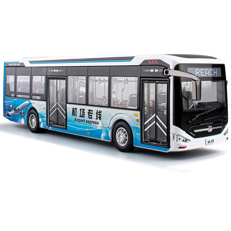

Большой размер сплава электрический туристический городской транспортный автобус модель модель легкового автомобиля металлическая игрушка бизнес автобус модель звук свет подарки B248