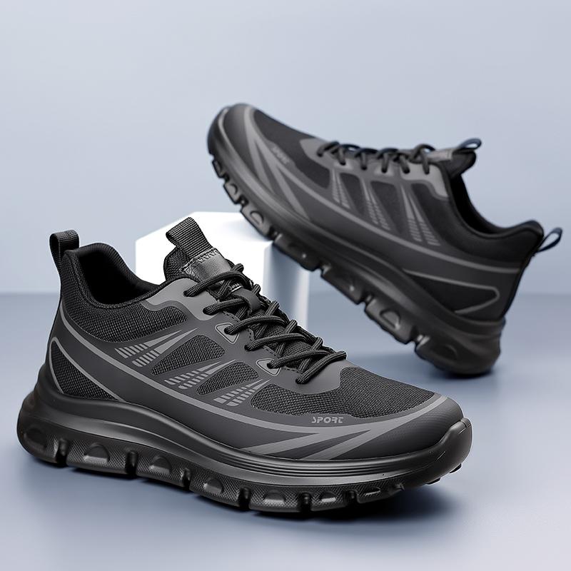 Men's Thick-Soled Breathable Sports and Casual Shoes Non-Slip Shock-Absorbing Outdoor Hiking Shoes