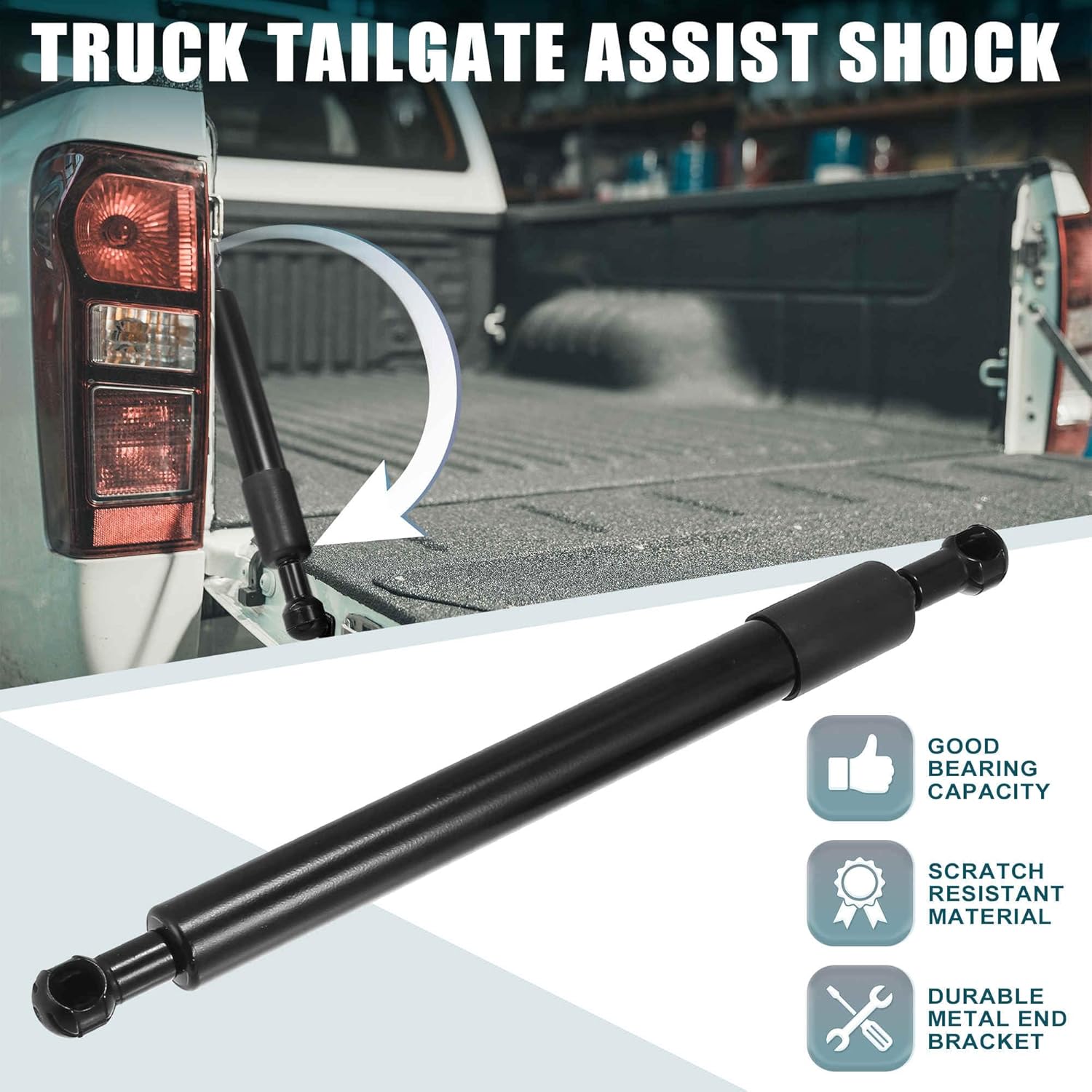 

Tailgate Assist Shock Tailgate Lift Support for Ford F-250 Super Duty F-350 Super Duty 2017-2022