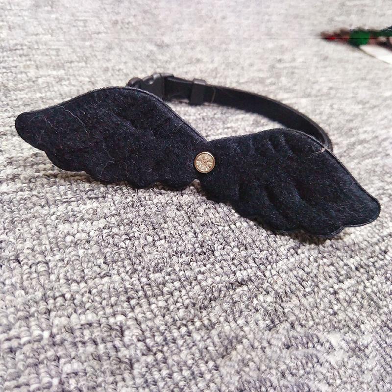 Cute Necklace Small Dog Cat Little Angel Wing Collar Personalized  Necklace Traction For Small Puppy Kitten Pet Products