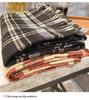 Korean Retro Double-Sided Plaid Scarf - Women's Classic Autumn/Winter Warm Accessory