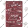 Russian Text Metal Tin Sign Home Kitchen Bar Decor