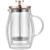 Zaparzacz Do Kawy/herbaty 0,35L French Press Różowe Złoto KLAUSBERG KB-7721