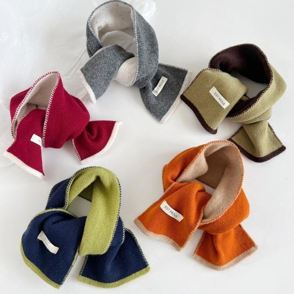 Warm Fabric Knitted Neck Warmer Soft Knitted Warm Neck Protector Autumn Winter Season