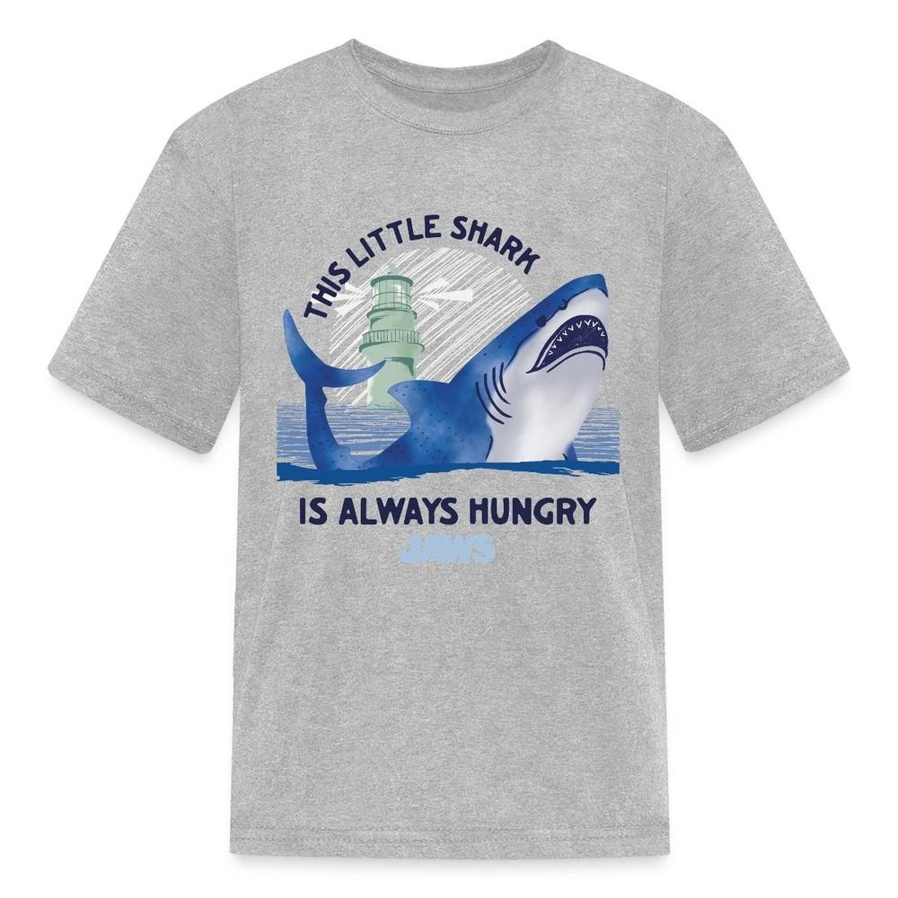 

Jaws This Little Shark Is Always Hungry Kid s T-Shirt 4XL
