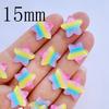20Pcs New Mini Cute Shiny Love Heart/Stars Flat Back Acrylic Cabochons Scrapbooking DIY Jewelry Craft Decoration Accessories