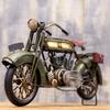 Handmade Tin Vintage Bike [Green (Medium)] Americana, American Goods, Setagaya Base, Tin, Interior Decor, Object, Display, Gift, Present