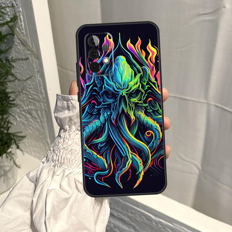 Cthulhu Mythos Case For Samsung Galaxy A15 A35 A55 A54 A34 A14 A13 A23 A33 A53 A52 A32 A12 A56 A36 A16 A17