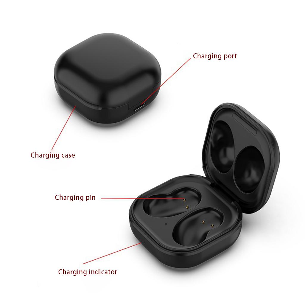 Type-C Charge Port Bluetooth-Compatible Earphone Charge Box for Ga-laxy Buds Live Wireless Headphone