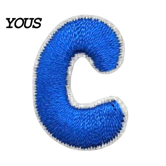 Jeans Dekorative Aufnäher Selbstklebende Buchstaben-Aufnäher, A-Z Buchstaben für Kleidung, Aufkleben auf Kosmetiktaschen Hüte Rucksäcke Schuhe Basteln Laptop, DIY